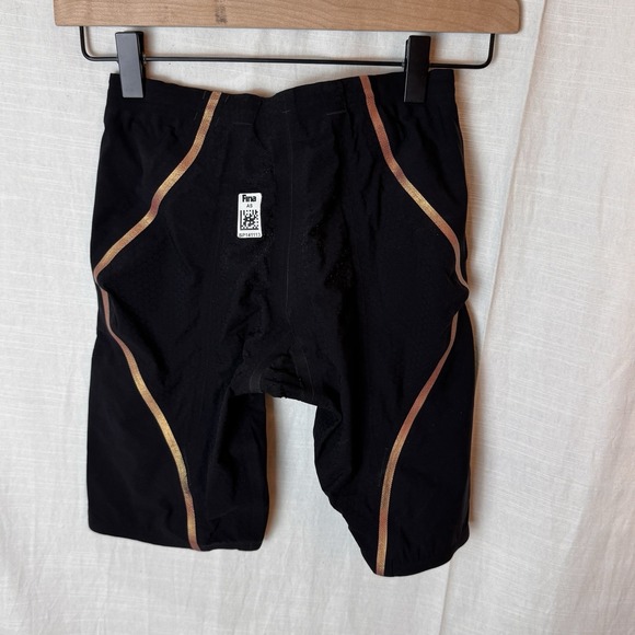 Speedo Fastskin LZR Pure Intent high waisted Tech Suit Black Size 24 (Read) - Picture 3 of 6